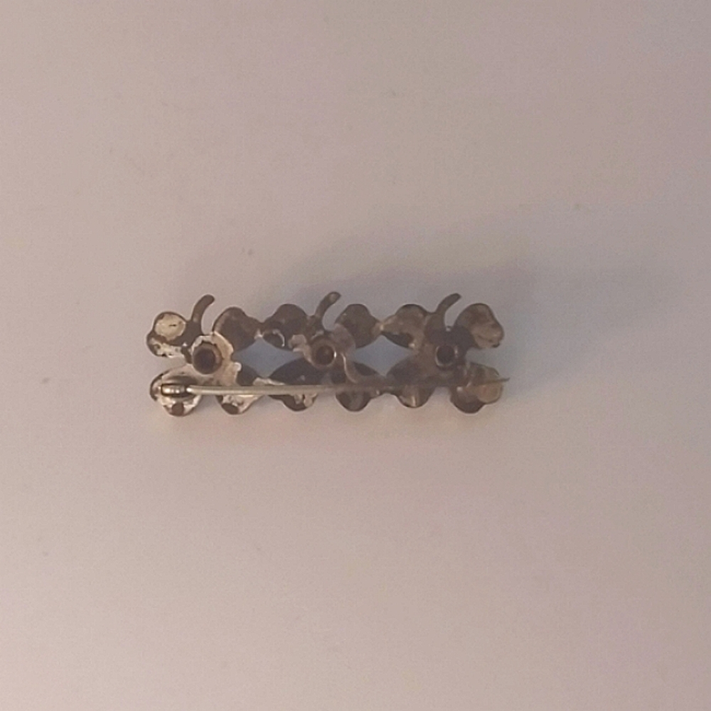 Vtg.four leaf clover bar pin - Picture 5 of 7